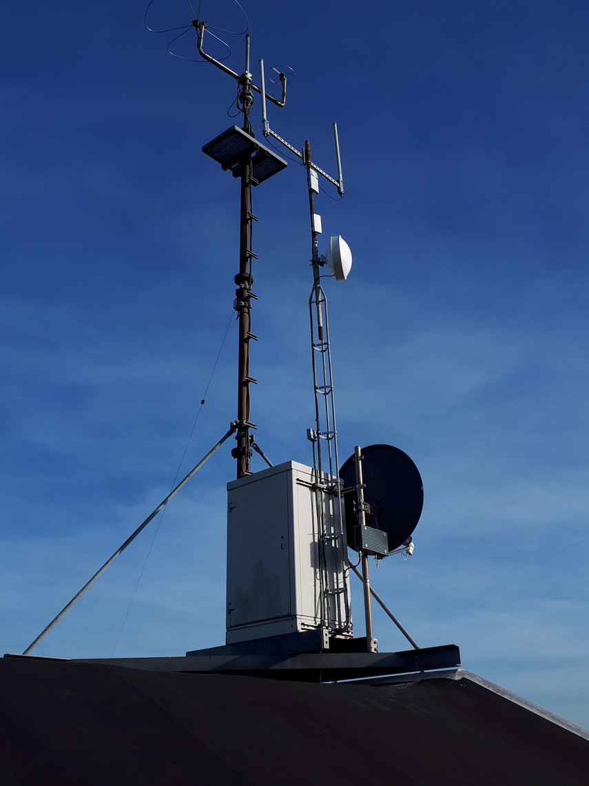 Antennenanlage bei DB0ACC in Haltern